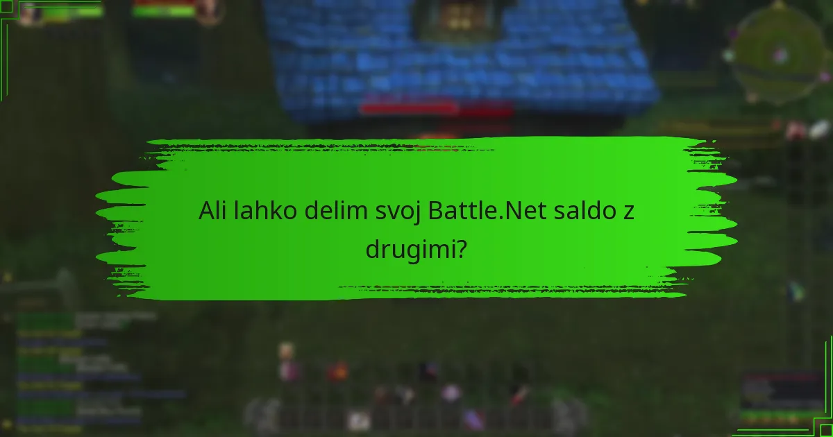 Katere so možnosti prenosa za Battle.Net saldo?