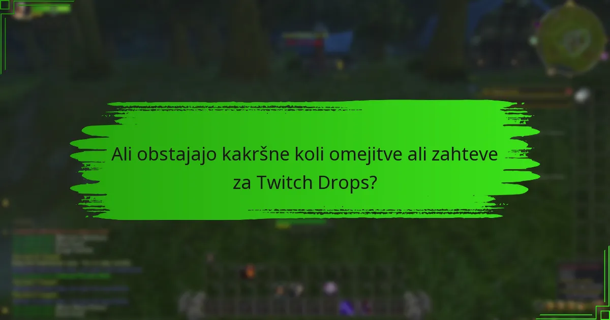 Kako omogočim Twitch Drops za svoj račun?