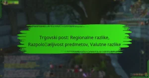 Trgovski post: Regionalne razlike, Razpoložljivost predmetov, Valutne razlike