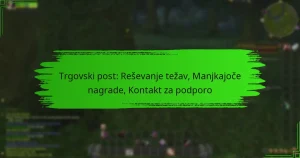 Trgovski post: Reševanje težav, Manjkajoče nagrade, Kontakt za podporo