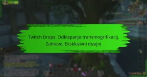 Twitch Drops: Odklepanje transmogrifikacij, Zahteve, Ekskluzivni dizajni