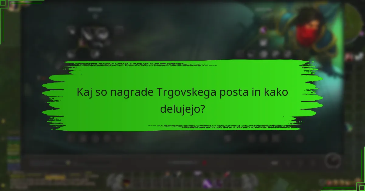 Kateri promocijski dogodki so povezani s Trgovskim postom?