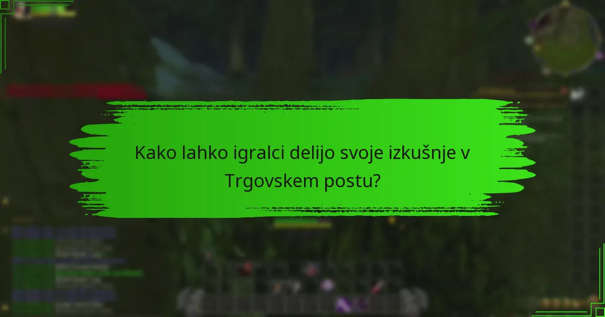 Kako skupnostni dogodki izboljšujejo izkušnjo Trgovskega posta?