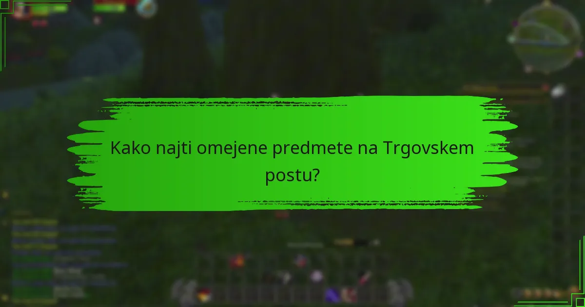 Kakšne posebne ponudbe lahko igralci pričakujejo na Trgovskem postu?
