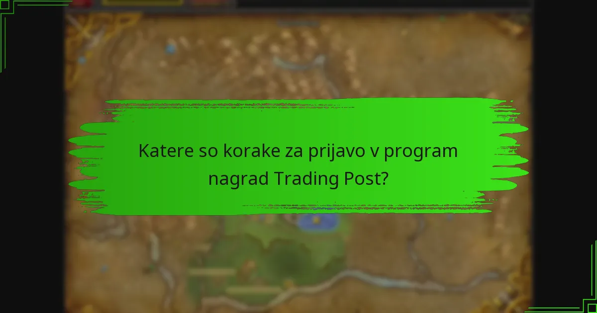Kako se program nagrad Trading Post primerja z drugimi?