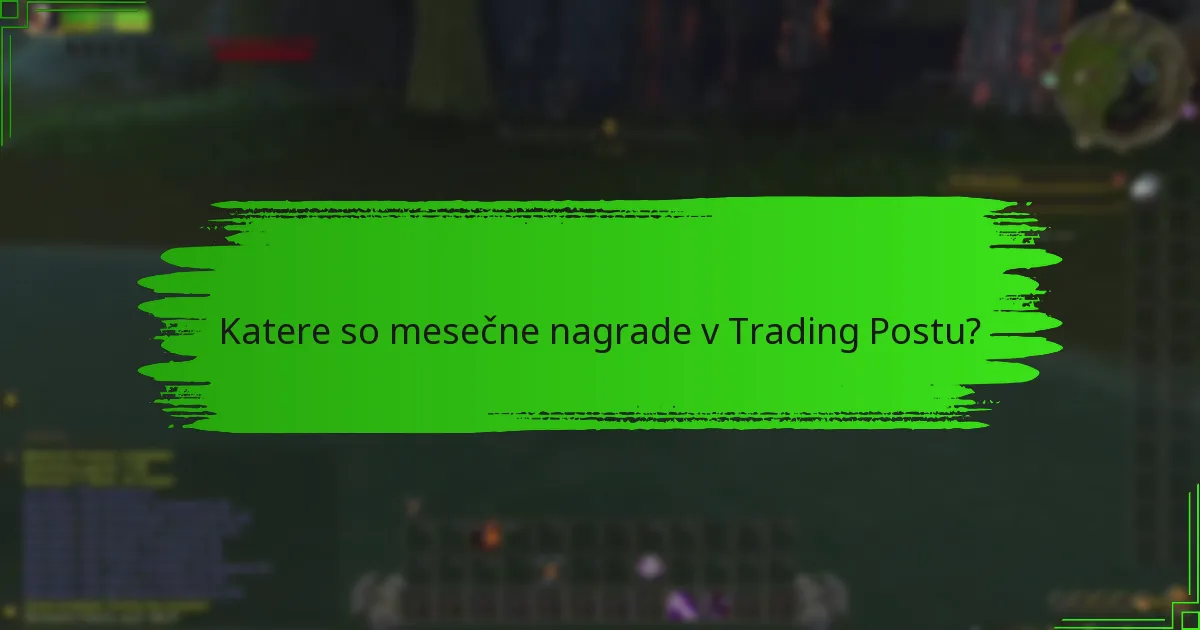Katere so korake za prijavo v program nagrad Trading Post?